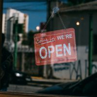 Small Business Door