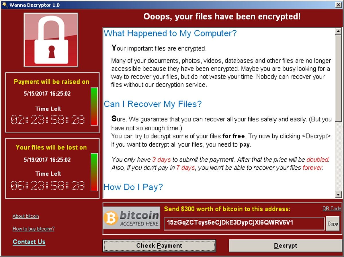 ransomware and the importance of offline backups