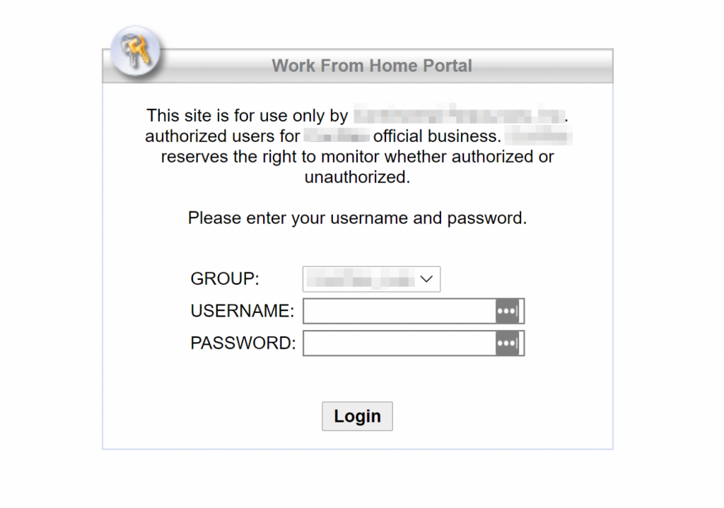 social engineering spoofed login portal