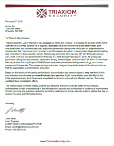 penetration test reports